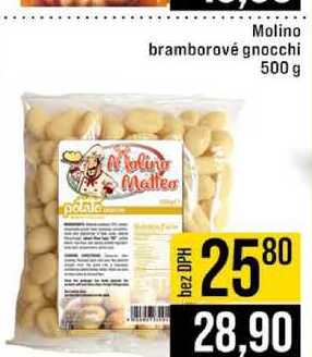 Molino bramborové gnocchi 500 g 