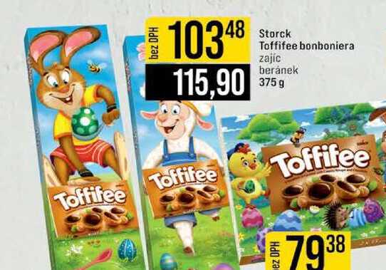 Storck Toffifee bonboniera zajíc beránek 375g