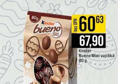Kinder Bueno Mini vajíčka 80 g 