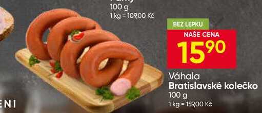 Váhala Bratislavské kolečko 100 g