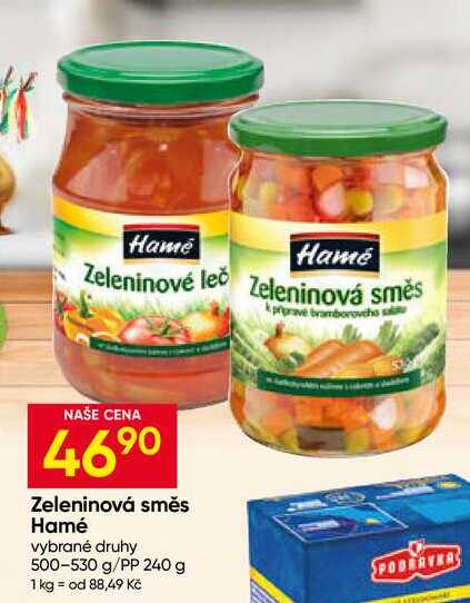 Hamé zeleninové lečo 500g