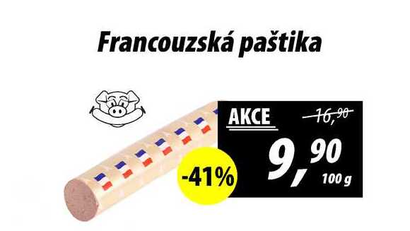 Francouzská paštika, 100 g