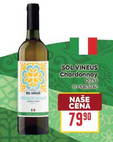 SOL VINEUS Chardonnay 0,75l