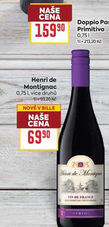 Henri de Montignac 0,75l