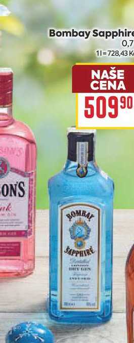 Bombay Sapphire 0,7l