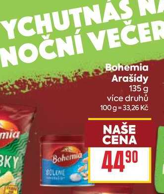 Bohemia Arašídy 135 g