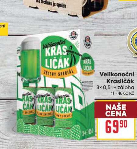 Velikonoční Krasličák 3× 0,5l