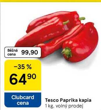Tesco Paprika kapia, 1 kg 