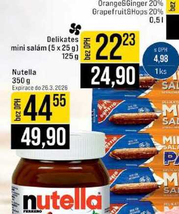 Delikates mini salám (5 x 25 g) 125 g 