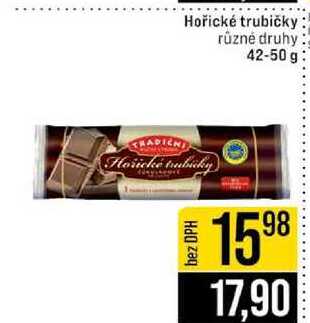 Hořické trubičky různé druhy 42-50 g 