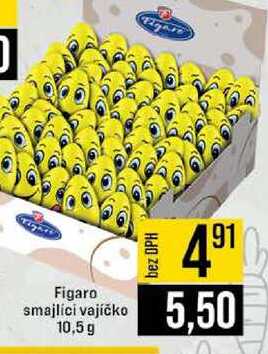 Figaro smajlíci vajíčko 10,5 g 