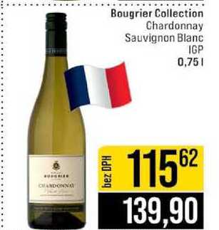 Bougrier Collection Chardonnay Sauvignon Blanc IGP 0,75l
