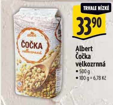 Albert Čočka velkozrnná, 500 g