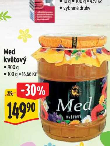 Med květový 900 g