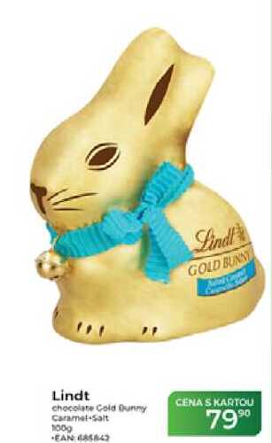 Lindt chocolate Gold Bunny Caramel-Salt 100g