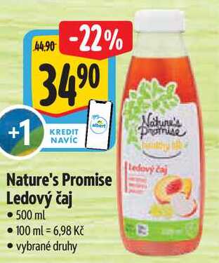Nature's Promise Ledový čaj, 500 ml