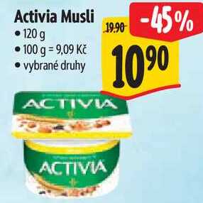Activia Musli, 120 g