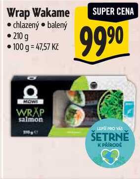 Wrap Wakame, 210 g