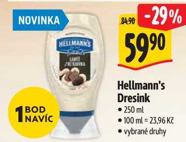 Hellmann's Dresink, 250 ml