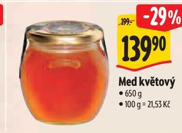 Med květový, 650 g 