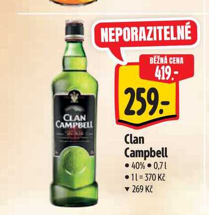   Clan Campbell  0,7 l