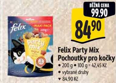 Felix Party Mix Pochoutky pro kočky, 200 g 