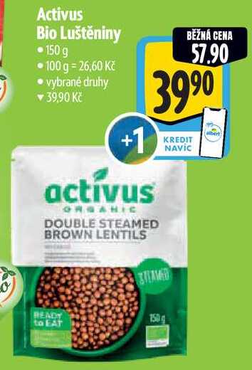 Activus Bio Luštěniny, 150 g