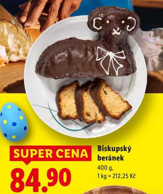 Biskupský beránek, 400 g
