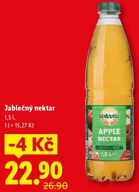 Jablečný nektar, 1,5 l