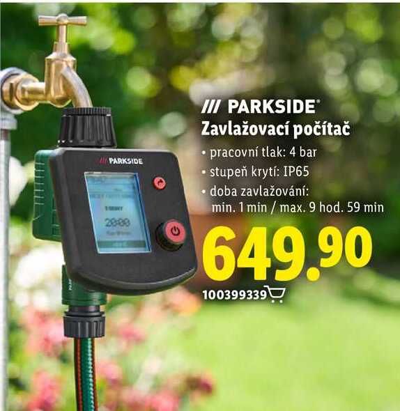 PARKSIDE Zavlažovací počítač
