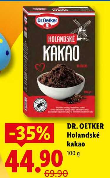 DR. OETKER Holandské kakao, 100 g 