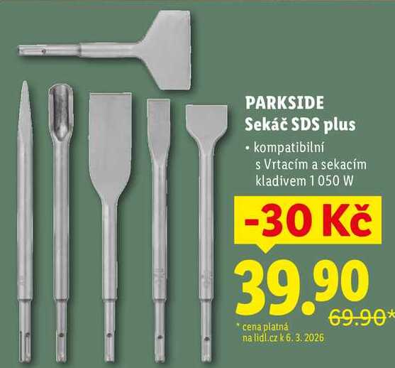 PARKSIDE Sekáč SDS plus