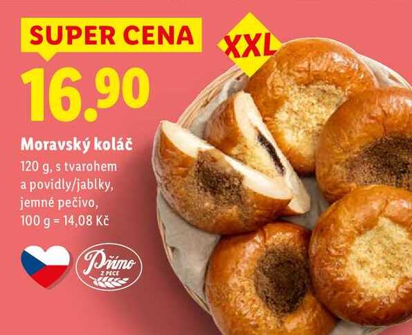 Moravský koláč, 120 g