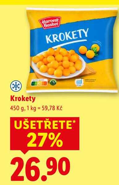 Krokety, 450 g