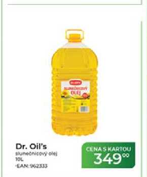 Dr. Oil's slunečnicový olej 10l