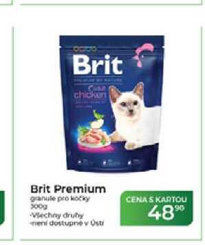 Brit Premium granule pro kočky 300g