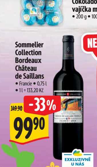Sommelier Collection Bordeaux Château de Saillans 0,75 l