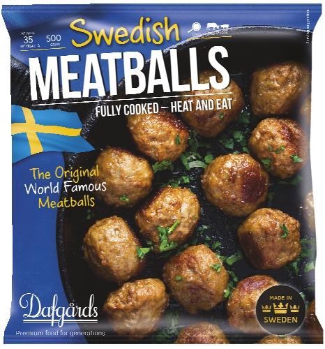 Švédské masové kuličky, 500 g