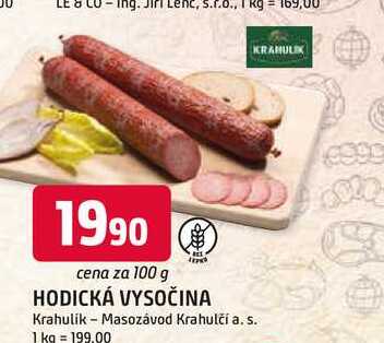 HODICKÁ VYSOČINA 100g