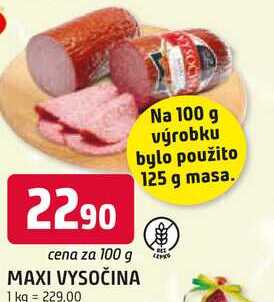 MAXI VYSOČINA 100g