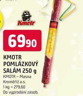 KMOTR POMLÁZKOVÝ SALÁM 250 g