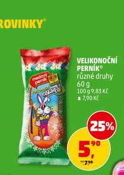 VELIKONOČNÍ PERNÍK, 60 g