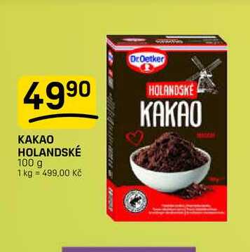 KAKAO HOLANDSKÉ 100 g 