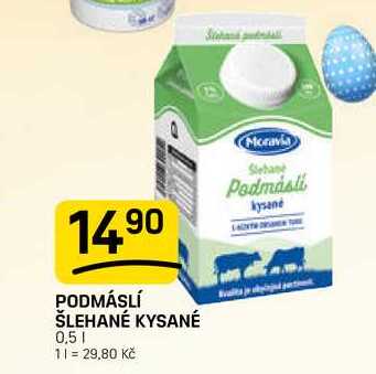 PODMÁSLÍ ŠLEHANÉ KYSANÉ 0,5l