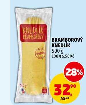 BRAMBOROVÝ KNEDLÍK, 500 g