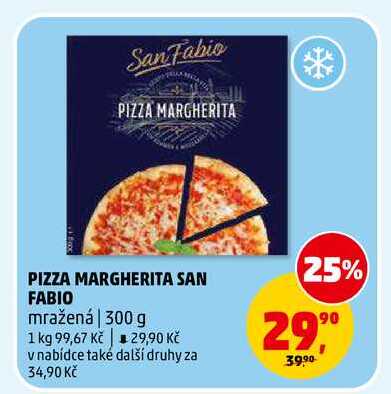 PIZZA MARGHERITA SAN FABIO, 300 g
