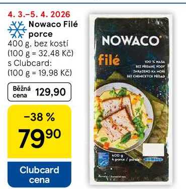 Nowaco Filé porce, 400 g