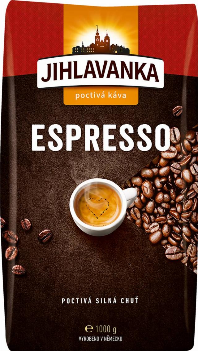 Jihlavanka Zrnková káva v akci