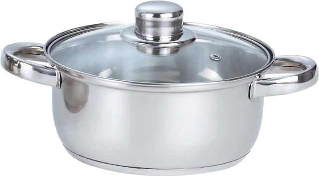 Hrnec s poklicí nerezový objem: 1,1 l
