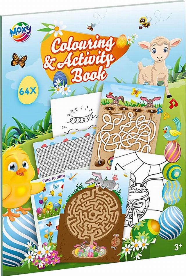 Velikonoční kniha omalovánek a aktivit